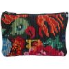Floral Huipil Zippered Pouch