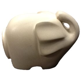 White Soapstone Elephant