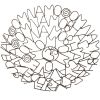 Recycled Metal Omnamo Mantra Bowl