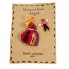 Worry Angel in Woven Bag
