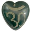 Soapstone Heart w/ Etched Om Symbol