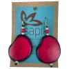 Tagua Slice Earrings