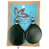 Tagua Slice Earrings