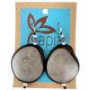 Tagua Slice Earrings
