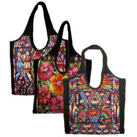 Huipil Handbag (Style: Flower)
