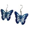 Gourd Dangle Butterfly Earrings