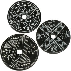 Coal Pendant w/ Bird Design (Style: Duck 3)