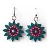Gourd Dangle Flower and Animal Earrings